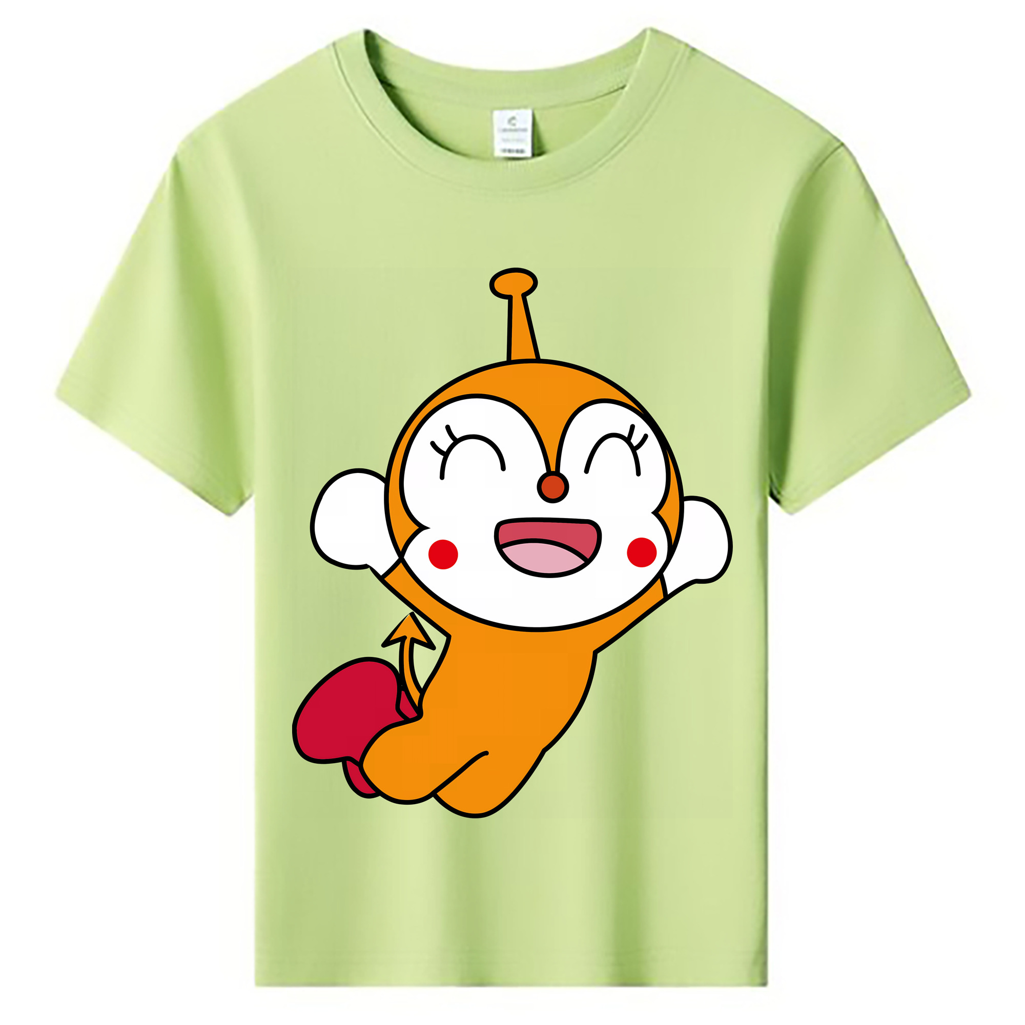 （画像用） アンパンマン Anpanman 綿100％キッズTシャツ（フロントプリント）